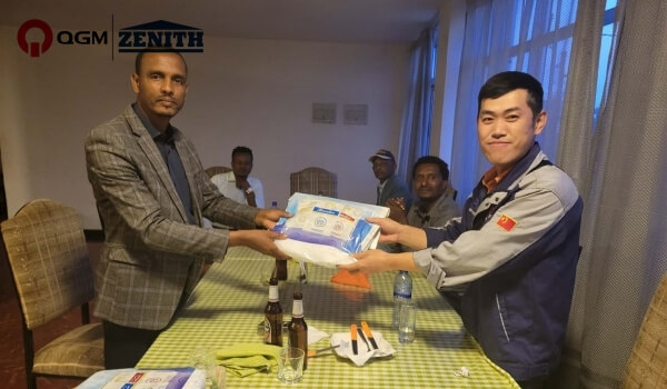 Нова лінія виробництва блоків QGM QT6 завершена в Некемте для післявоєнної реконструкції.