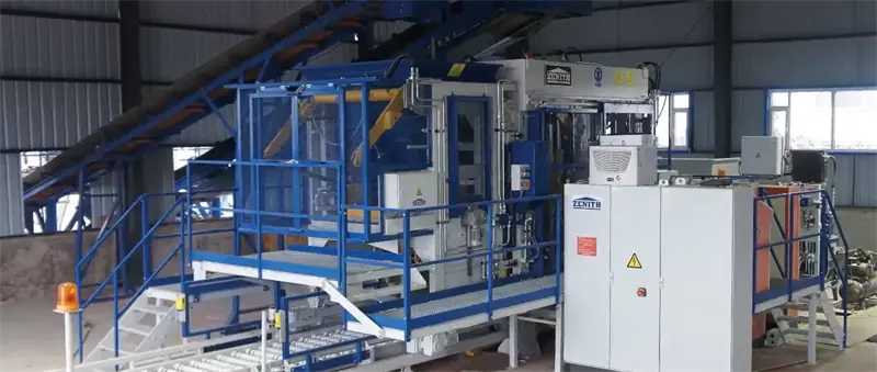 В Африці запущено повністю автоматизований проект з виробництва багатошарової цегли з бетону.