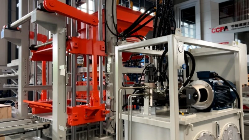 Fully Automatic Brick Block Forming Machine
