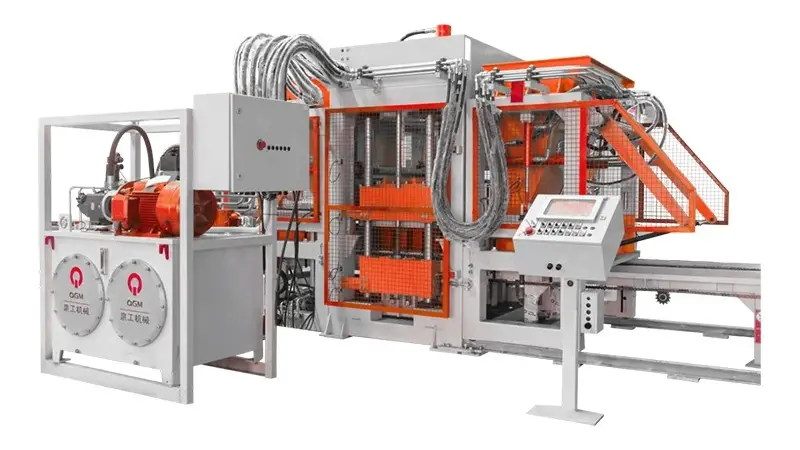 Fully Automatic Brick Block Forming Machine